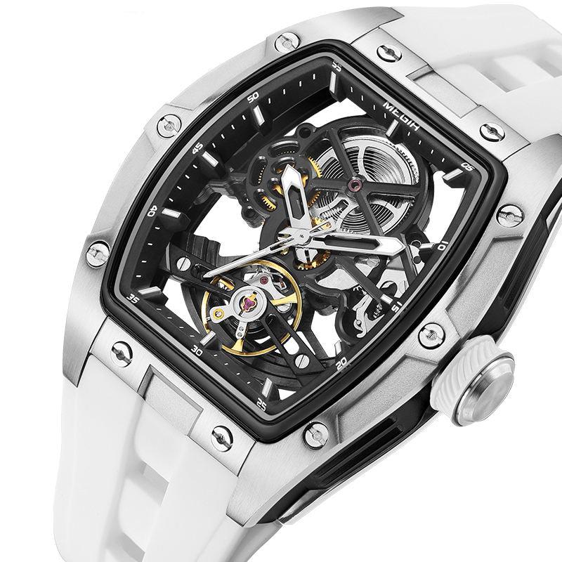 ChronoSport Black – Automatic Skeleton Sports Watch