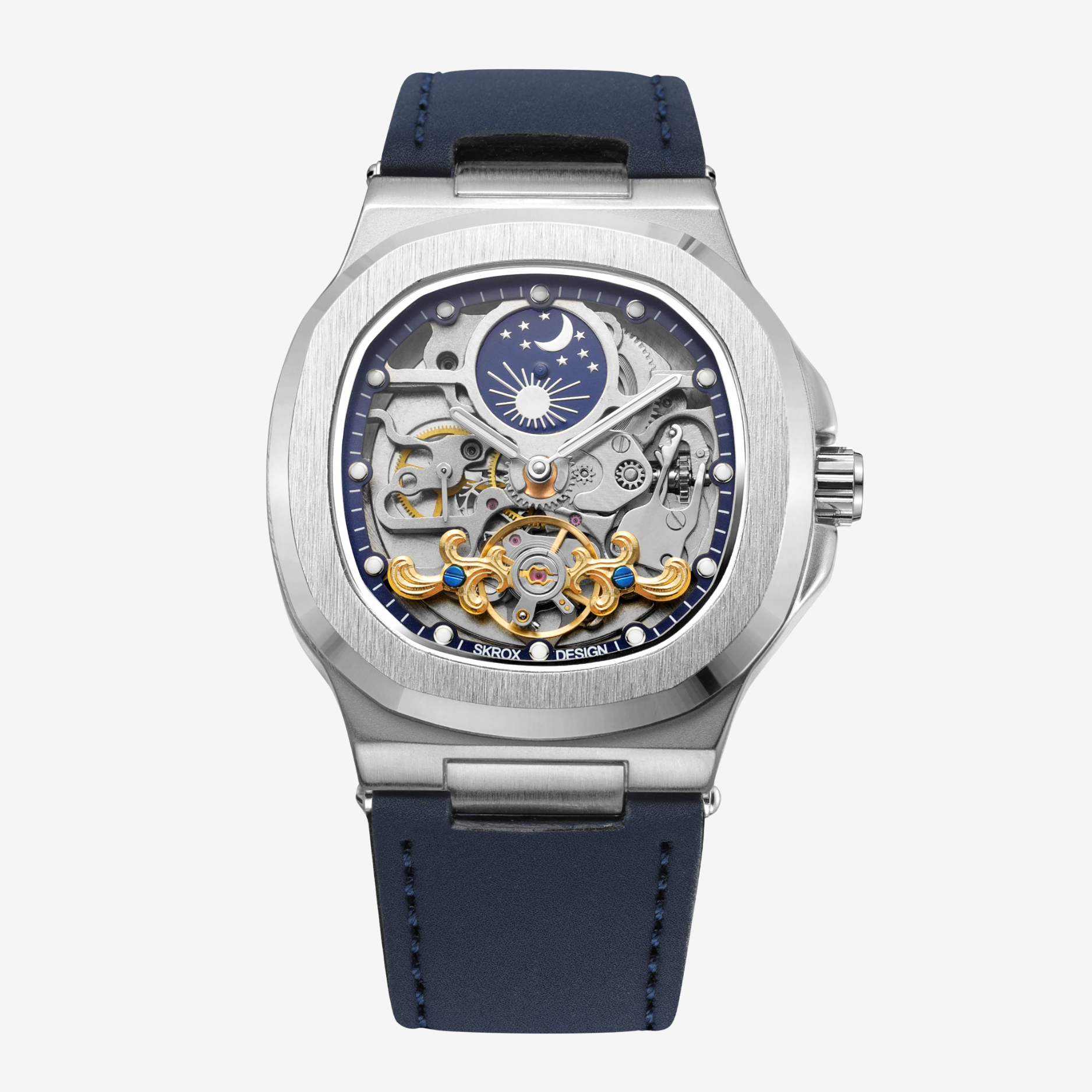 Lunar Silver/Blue