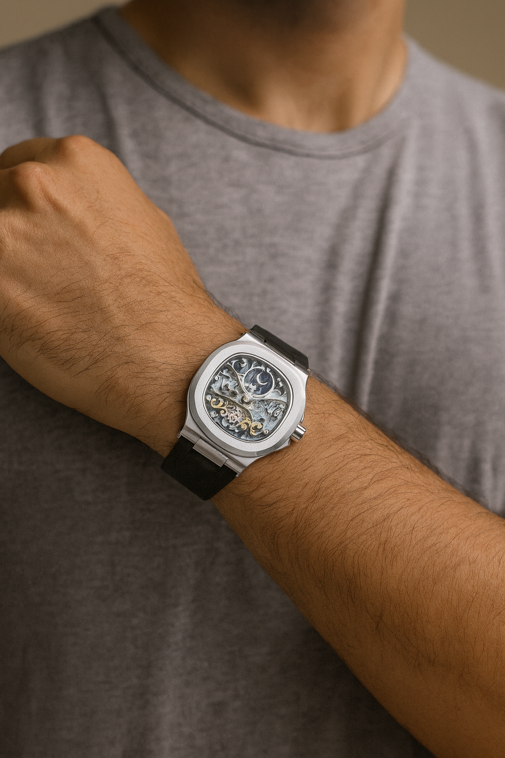 Lunar Silver/Black