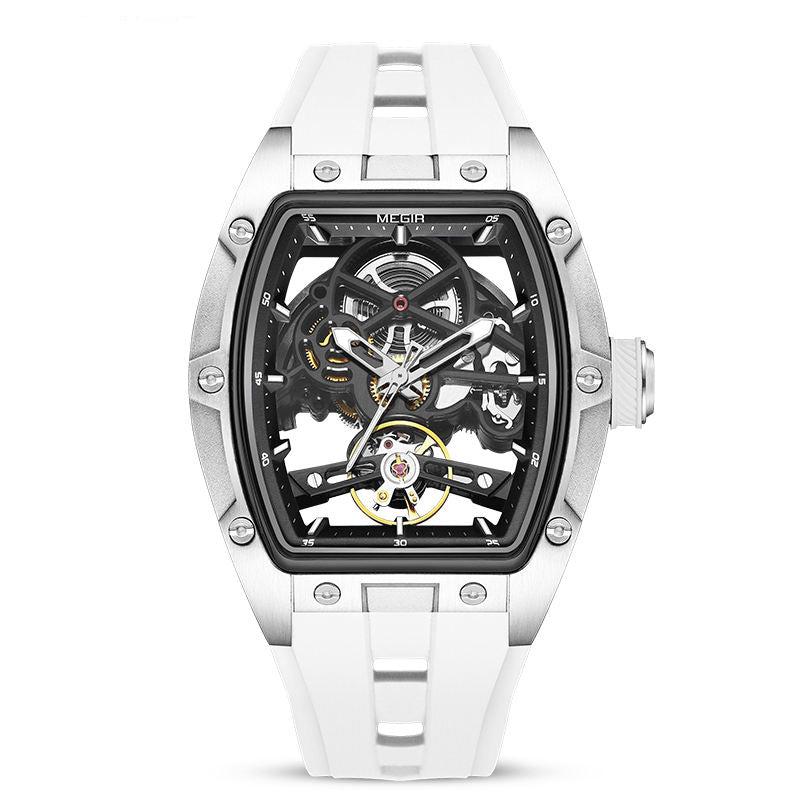 ChronoSport Black – Automatic Skeleton Sports Watch